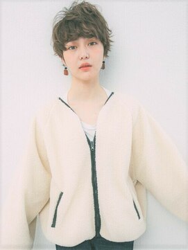 ピノア 蔵前(PinoA) 【蔵前PinoA】ショートガーリーパーマスタイル