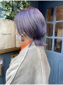 magiyhair【nico】ショートウルフ ブリーチ カラー