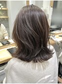 ブリーチ無し＊立体感ハイライト