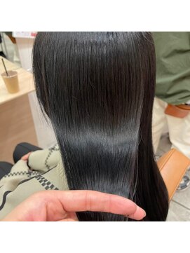 イオエ 岡本(ioe) 髪質改善/ショコラアッシュ/ヘルシースタイル/縮毛矯正/春カラー