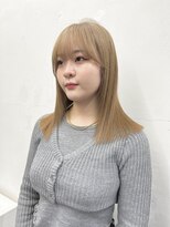ココ 原宿(KOKO)&nbsp;黒髪小顔クラゲヘアーオリーブグレーココアベージュ