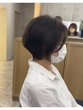 アロ 大阪梅田(alo) 【松本 聖】骨格矯正！丸みショートボブ《大阪梅田》