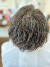 ヘアスタジオモノ(MONO) 波巻ソフトアレンジスタイル