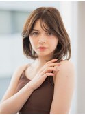 韓国風モテボブ 20代30代40代 2