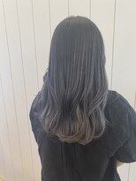 アドラーブル 万代店 (adorable)&nbsp;10代20代★大人かわいいダブルカラーブリーチグレージュカラー