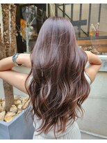 サーティーン(THIRTEEN) ブリーチ無し☆HUEカラーでダメージ減!ブラウン艶カラー【30代】