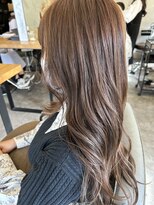 ヘアスタジオニコ(hair studio nico...) グレー×ラベンダー 透明感カラー