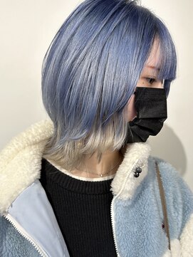 ブリッツレボルト(BLITZ R EVOLUT) クリアブルー×クリアベージュ ひろ