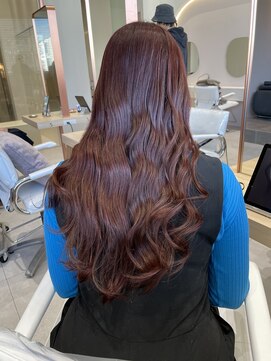 ジーナ 京都駅前(Zina) 高発色ピンクラベンダー【韓国/髪質改善/ブリーチなし】