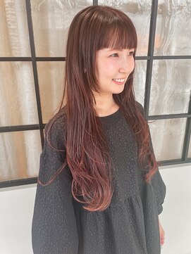 オルガン(Organ) ロングレイヤー×カシスピンク