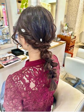 フレイストート(Frais Tout) 結婚式 パーティー ヘアセット