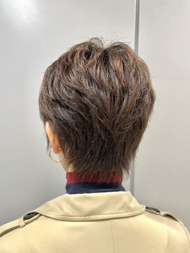 ザザ 高田馬場(ZA/ZA) 癖毛だから可愛いショートヘア