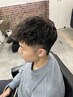 【新規】メンズカット+ソフトツイストパーマ