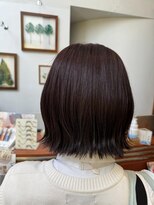 エイムコーゾー美容室(AiM KOZO) 外ハネくびれボブ/Ju