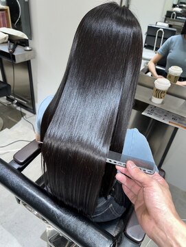 フリックヘアサロン 梅田茶屋町2号店(FLICK HAIR SALON) 髪質改善/ストレートヘア/水素トリートメント_C018