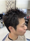 ザクザクショートヘア