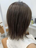 コンティロミー(CONTI ROMMY.) くびれウルフ◎細めハイライトくすみベージュ白髪ぼかし髪質改善