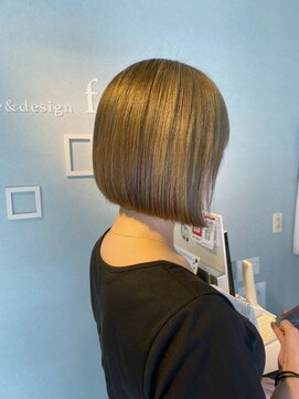 ケアアンドデザイン 今里本店(care&design fulfill) ボブ☆ハイトーン＋20代30代40代50代