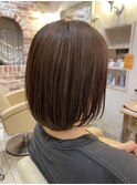 透け感重軽ボブ
