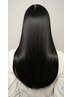 【栗原限定】美髪酸性ストレート＋カット＋透明感イルミナカラー　￥25900