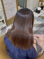 ロンドアベニール 北千住(Lond avenir)&nbsp;暗めカラー/ボブ顔周り/前髪/レイヤー/髪質改善/縮毛矯正/北千住