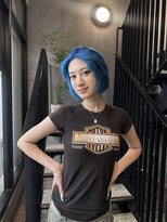 プロス(Pros)&nbsp;ハイトーンボブ　ブルーカラー