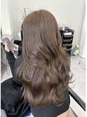 ブリーチなしでできるマロンベージュ♪