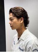 men's/メンズ/フェザーパーマ/サーフカール/スペインカール/渋谷