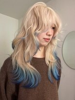 イェッカ パビル(YECCA pabil) ブロンド裾カラー