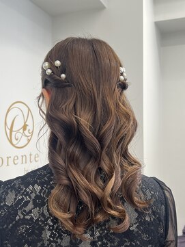 オリンテ バイ レシッド 表参道(orente by rcid) イベントヘアセット　お呼ばれセット　結婚式セット