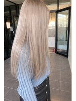 Ｅｍｂｅｌｌｉｒ.2nd ブリーチ/ダブルカラー/ブリーチなしダブルカラー/ケアブリーチ&nbsp;ミルクティーベージュ