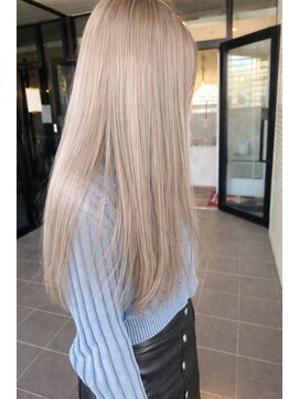 Ｅｍｂｅｌｌｉｒ.2nd ブリーチ/ダブルカラー/ブリーチなしダブルカラー/ケアブリーチ ミルクティーベージュ