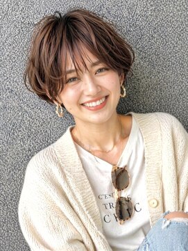 ウィールール 栄町店(WE RULE) 大人可愛いニュアンスショート×シースルーバング