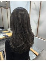 ディーバ 京橋店(diva) ダークグレージュ×レイヤーカット