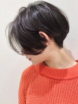 ピークアブー 原宿ハラカド(PEEK-A-BOO)&nbsp;ハンサムショート/大人クール/前下がり/絶壁解消/癖毛くせ毛黒髪