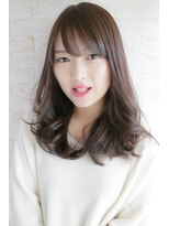 トップシェイプ(TOP SHAPE)&nbsp;大人可愛いゆるふわレイヤーロング艶カラー前髪あり
