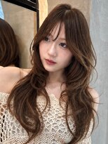 ロンドエニカ 大宮(Lond enika)&nbsp;ミルクティーピンクベージュ/ハッシュカット/ワンホンレイヤー