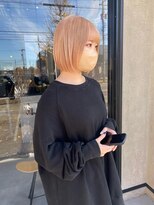 セン(SEN) white beige×mini bob