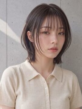 ヴェイン 渋谷(vain) 顔まわりレイヤーボブウルフカット◎