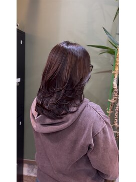ブランチ(branch) 【毛先の厚みを残したバタフライレイヤー】