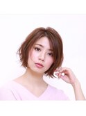 「Briller」透け感ショート