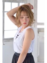 グランアージュ 池袋東口店(grandage)&nbsp;〔grand age池袋東口店〕シースルーバング×波巻きボブ