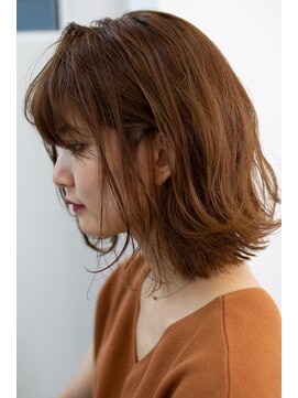 アコロン(acoron) 小顔カット＿マニッシュ ＿フレンチボブ ＿美髪＿ネイビーカラー