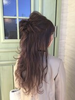 ナナイロ ヘアー(nanairo hair) 簡単ハーフアップ