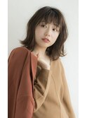 〈mielhair新宿〉艶カラー　ニュアンスロブ　イルミナ