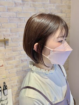 ブレス ヘアー clara店(Bless HAIR) 20代.30代.40代/前下がりショート/ミニボブ/ショートボブ