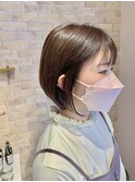 20代.30代.40代/前下がりショート/ミニボブ/ショートボブ