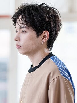 ヴィアラ 自由が丘(VIALA) 【VIALA 自由が丘】センターパート×無造作