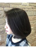 エレガントボブ［今泉］［ショート］［ボブ］［白髪染め］