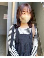 ローレンジウ(LOREN JU)&nbsp;名駅/名古屋駅/学割U24/レイヤーカット/オージュア/ダブルカラー